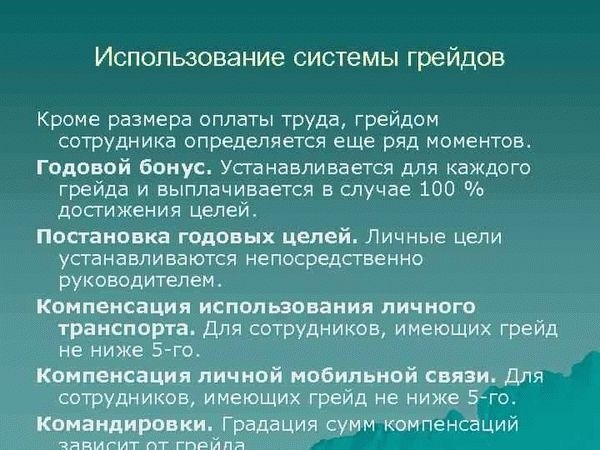 Роль грейдов в развитии и росте сотрудников