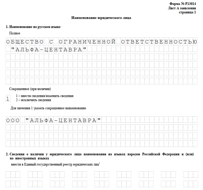 Список документов для изменения устава ООО