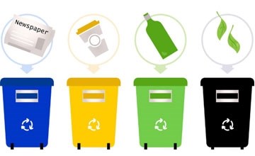 Как вывозят накопленные сортированные отходы?