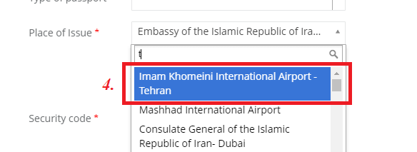Особенности оформления визы в аэропорту Тегерана